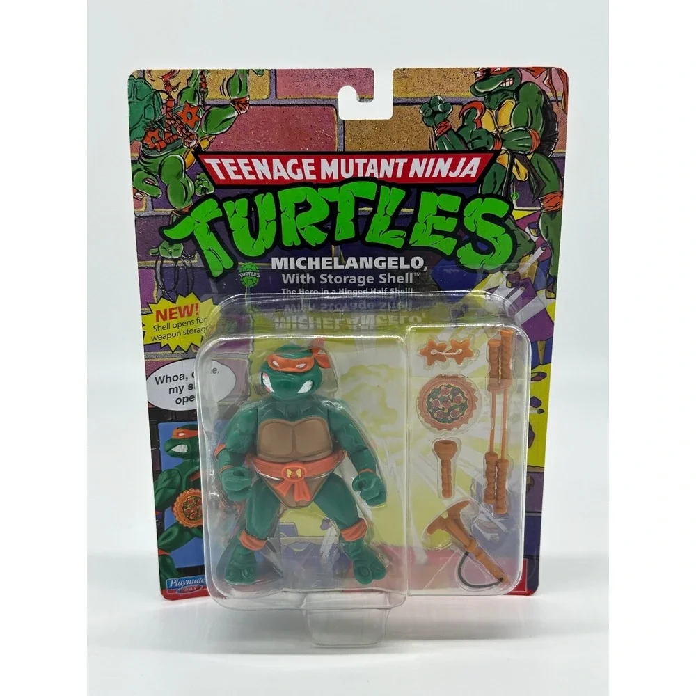 Teenage Mutant Ninja Turtles Michelangelo With Storage Shell